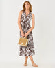 Resort White Marni Engineered Knit Midi Dress