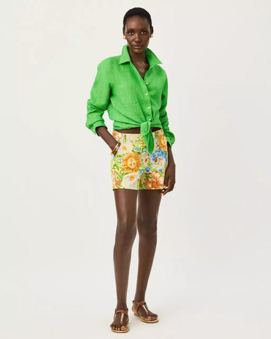 Lilly Pulitzer - 5" Callahan Mid Rise Short - Rutabaga