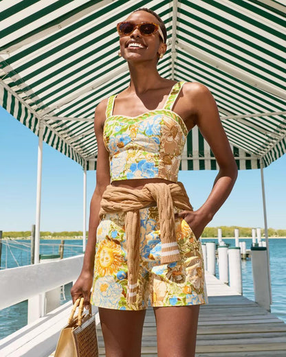 Lilly Pulitzer - 5" Callahan Mid Rise Short - Rutabaga