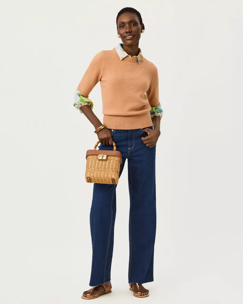 Lilly Pulitzer - Viviann Sweater - Heathered Iced Latte