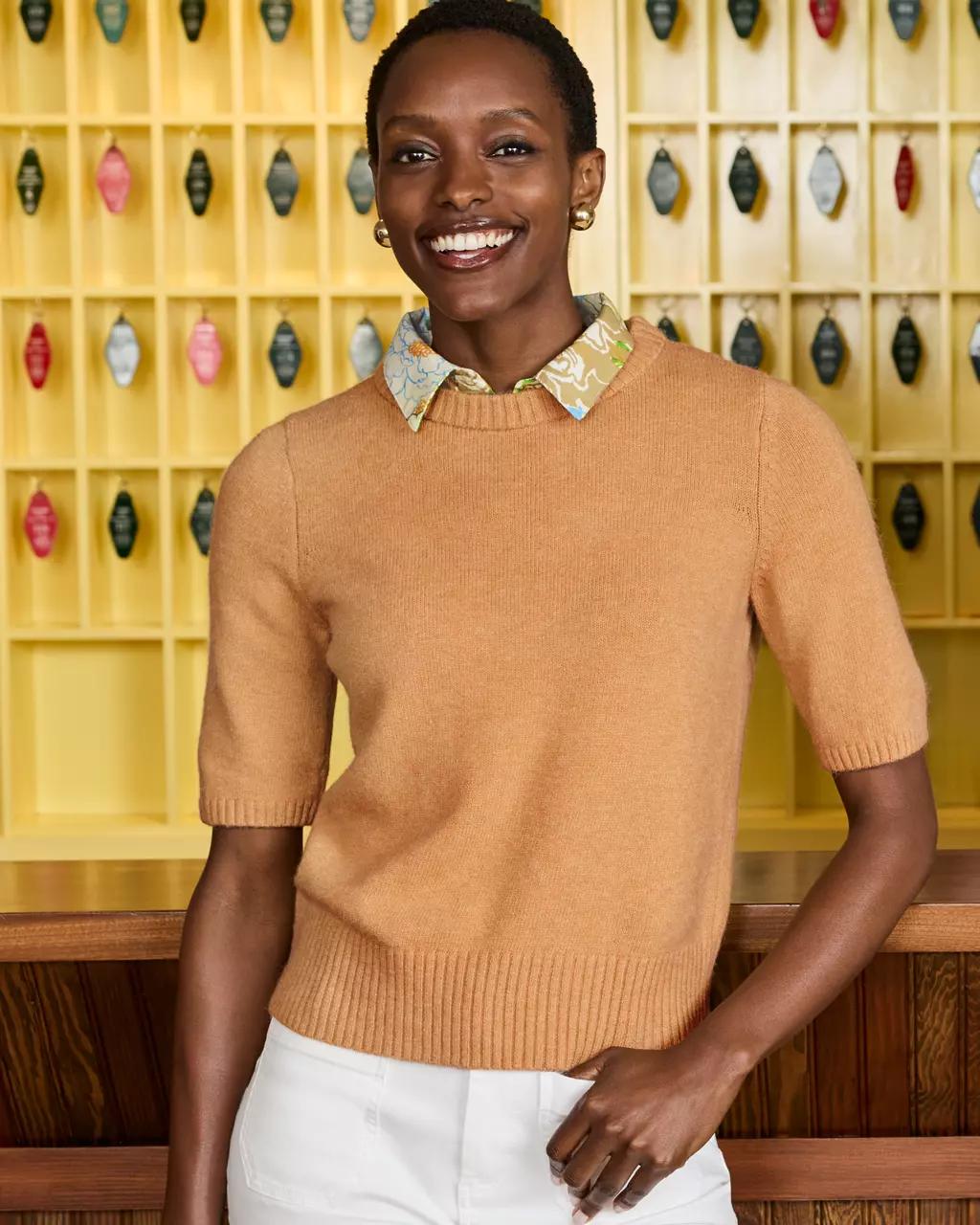 Lilly Pulitzer - Viviann Sweater - Heathered Iced Latte