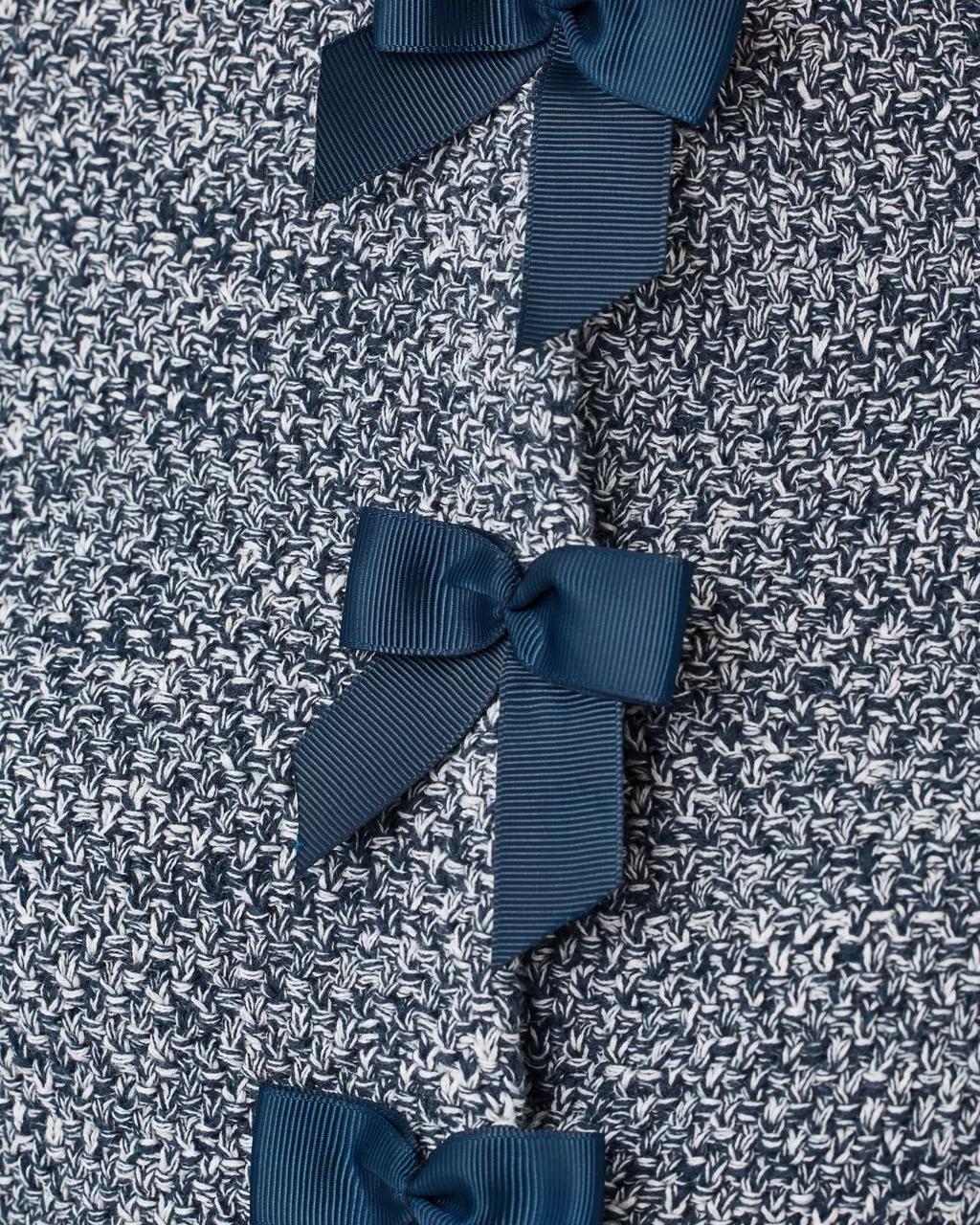 Lilly Pulitzer - Kelso Bow Cardigan - Low Tide Navy Marl