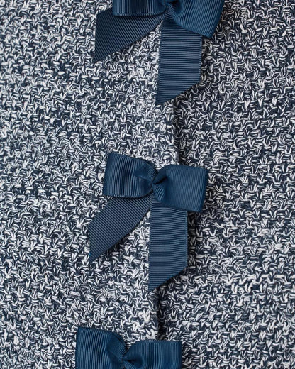 Lilly Pulitzer - Kelso Bow Cardigan - Low Tide Navy Marl