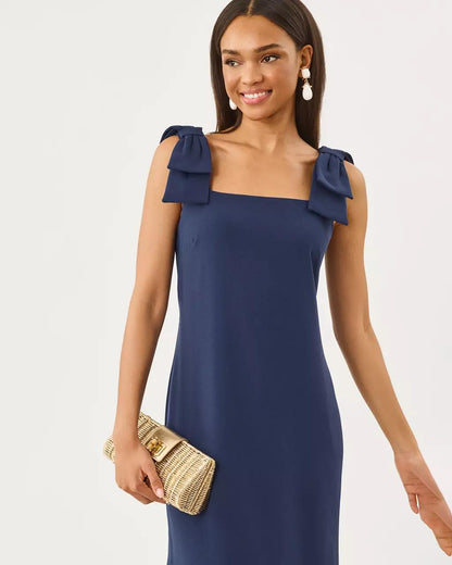 Lilly Pulitzer - Bernice Maxi Dress - Low Tide Navy
