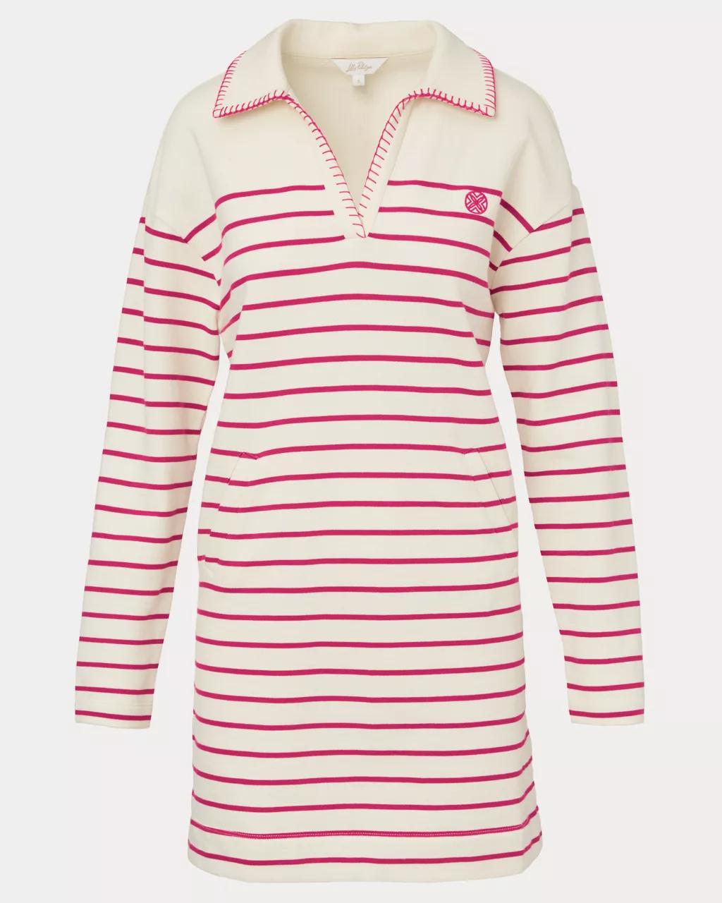 Lilly Pulitzer - Corvaya Terry Dress - Berry Bouquet