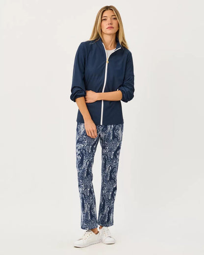 Lilly Pulitzer - UPF 50+ Luxletic Ainsley Jacket - Low Tide Navy