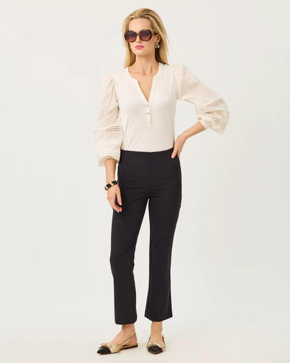 Lilly Pulitzer - 26" Kynlee Bi-Stretch Pant - Noir