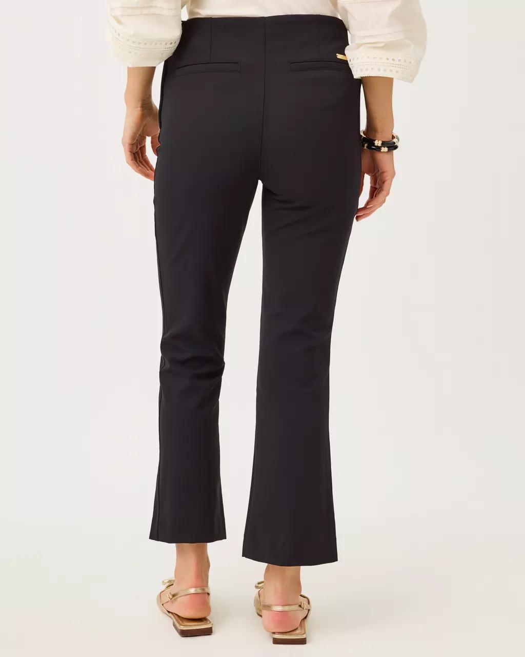 Lilly Pulitzer - 26" Kynlee Bi-Stretch Pant - Noir