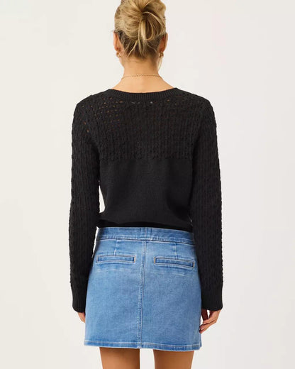 Lilly Pulitzer - Daisa Sweater - Black