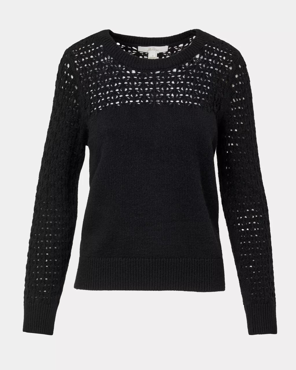 Lilly Pulitzer - Daisa Sweater - Black
