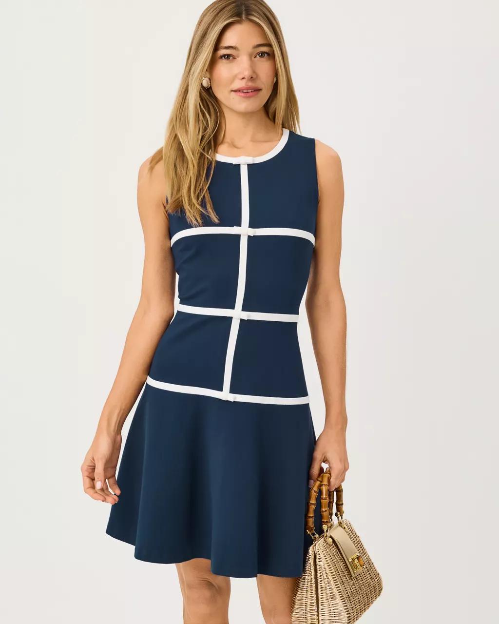 Lilly Pulitzer - Clancie Dress - Low Tide Navy