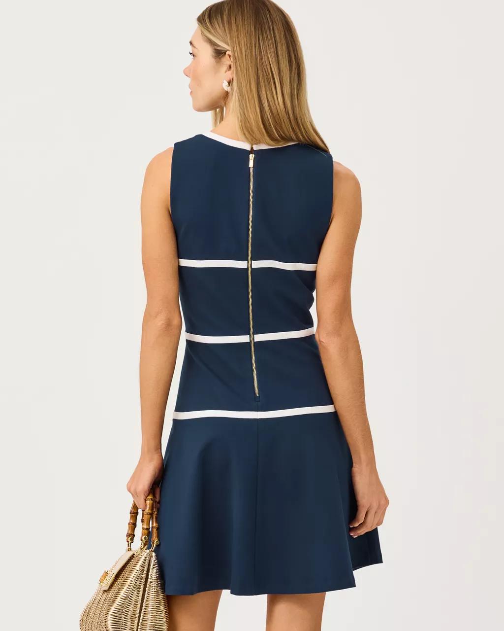 Lilly Pulitzer - Clancie Dress - Low Tide Navy