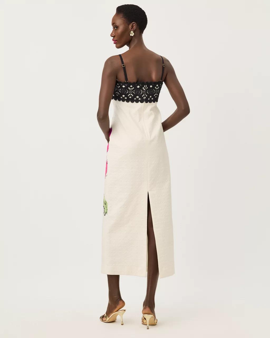 Lilly Pulitzer - Vena Stretch Maxi Dress - Coconut