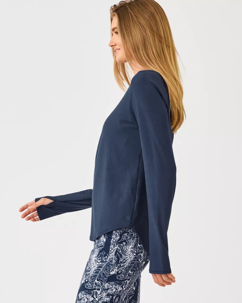 Lilly Pulitzer - Luxletic Affirmation Pullover - Low Tide Navy