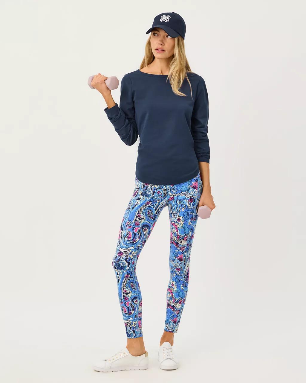 Lilly Pulitzer - Luxletic Affirmation Pullover - Low Tide Navy