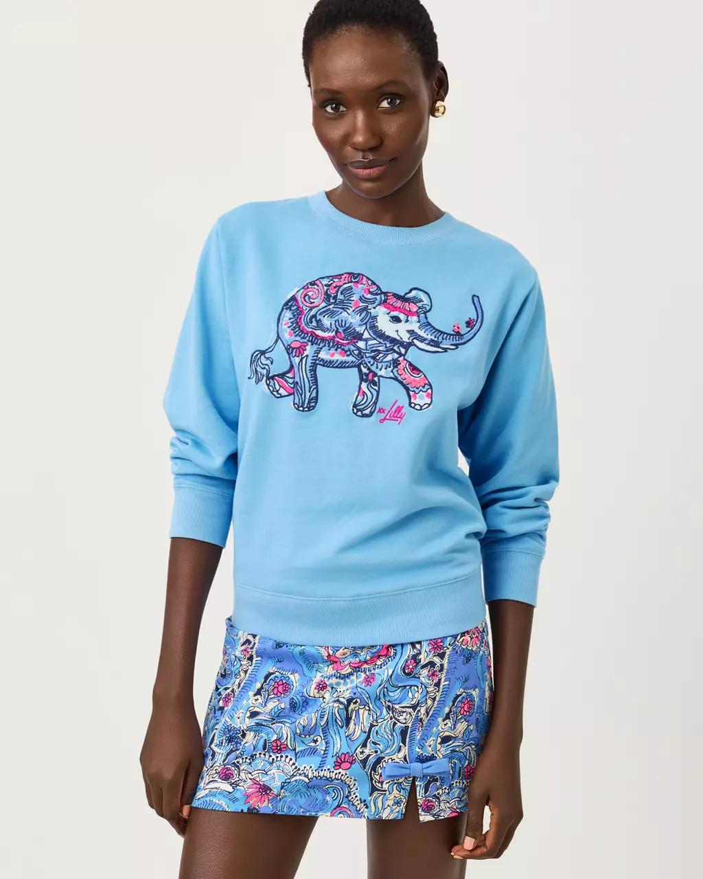 Lilly Pulitzer - Ballad Cotton Sweatshirt - Multi