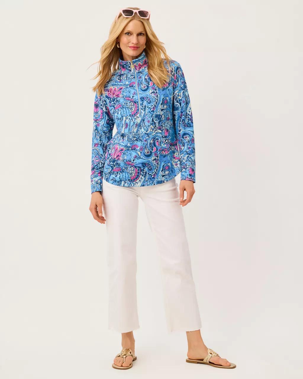 Lilly Pulitzer - UPF 50+ Skipper Popover - Multi