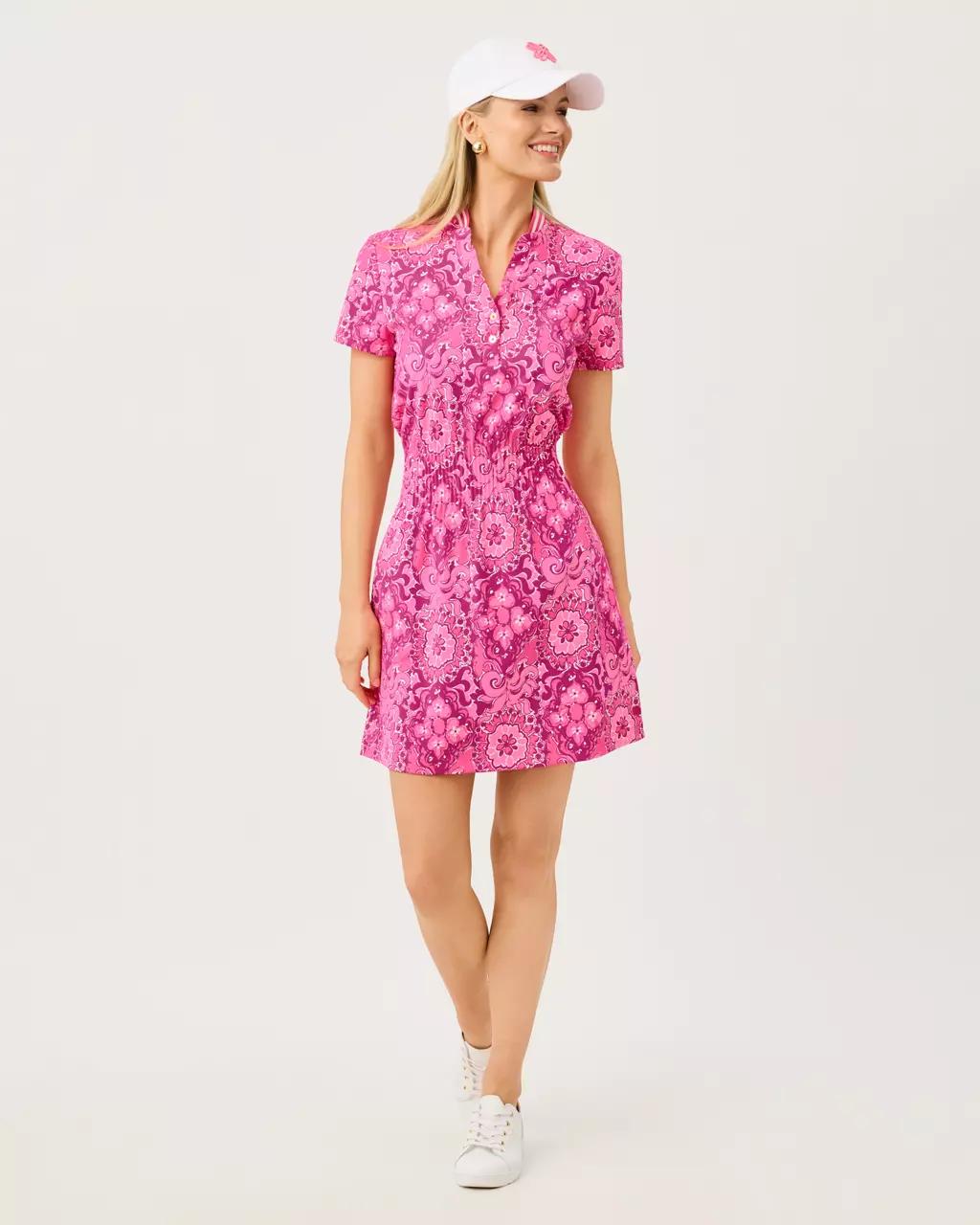 Lilly Pulitzer - UPF 50+ Luxletic Love Active Dress - Pink Aster