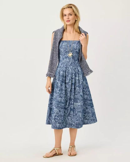 Lilly Pulitzer - Calloway Midi Dress - Indigo
