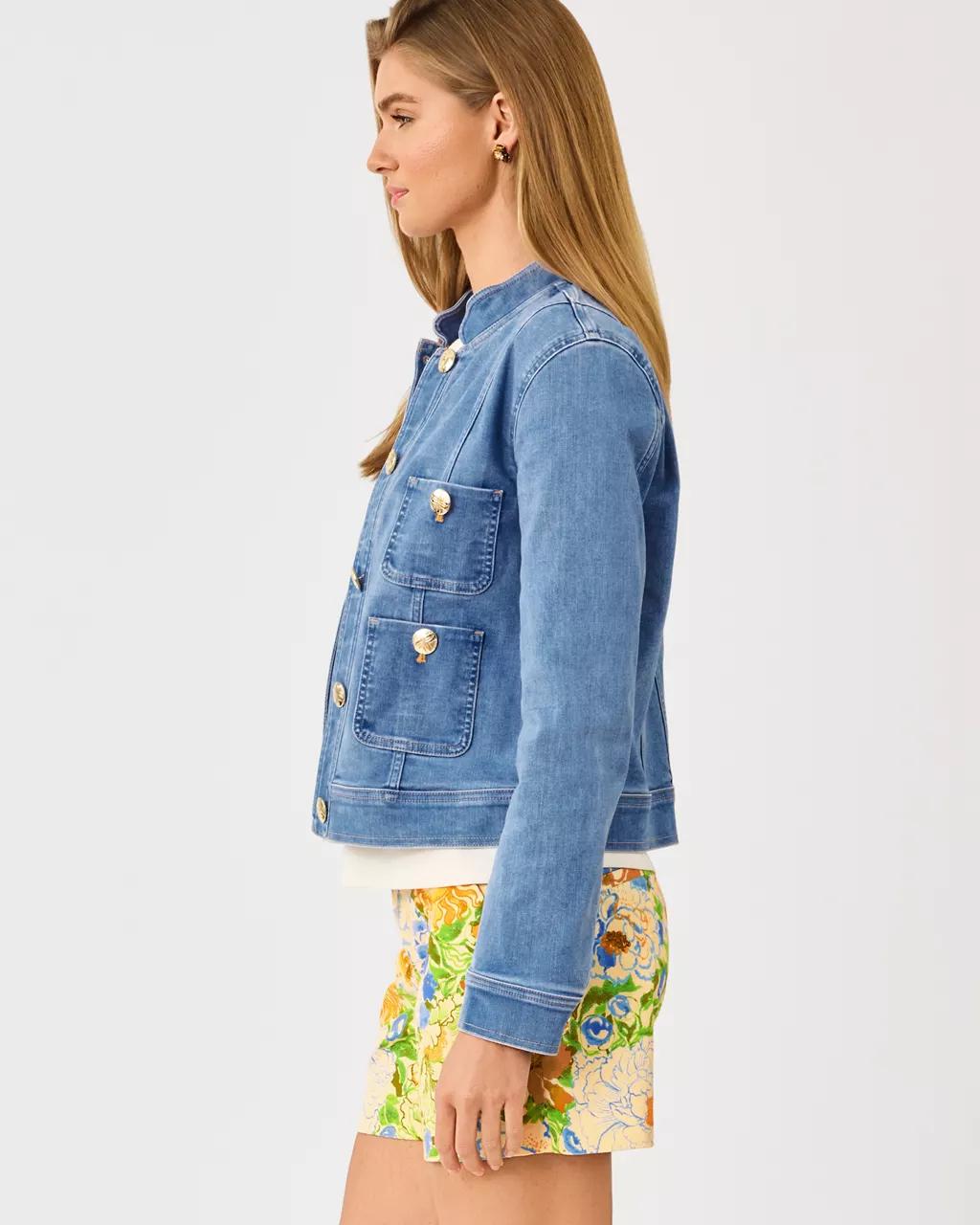 Lilly Pulitzer - Shepa Denim Jacket - Rosanna Wash