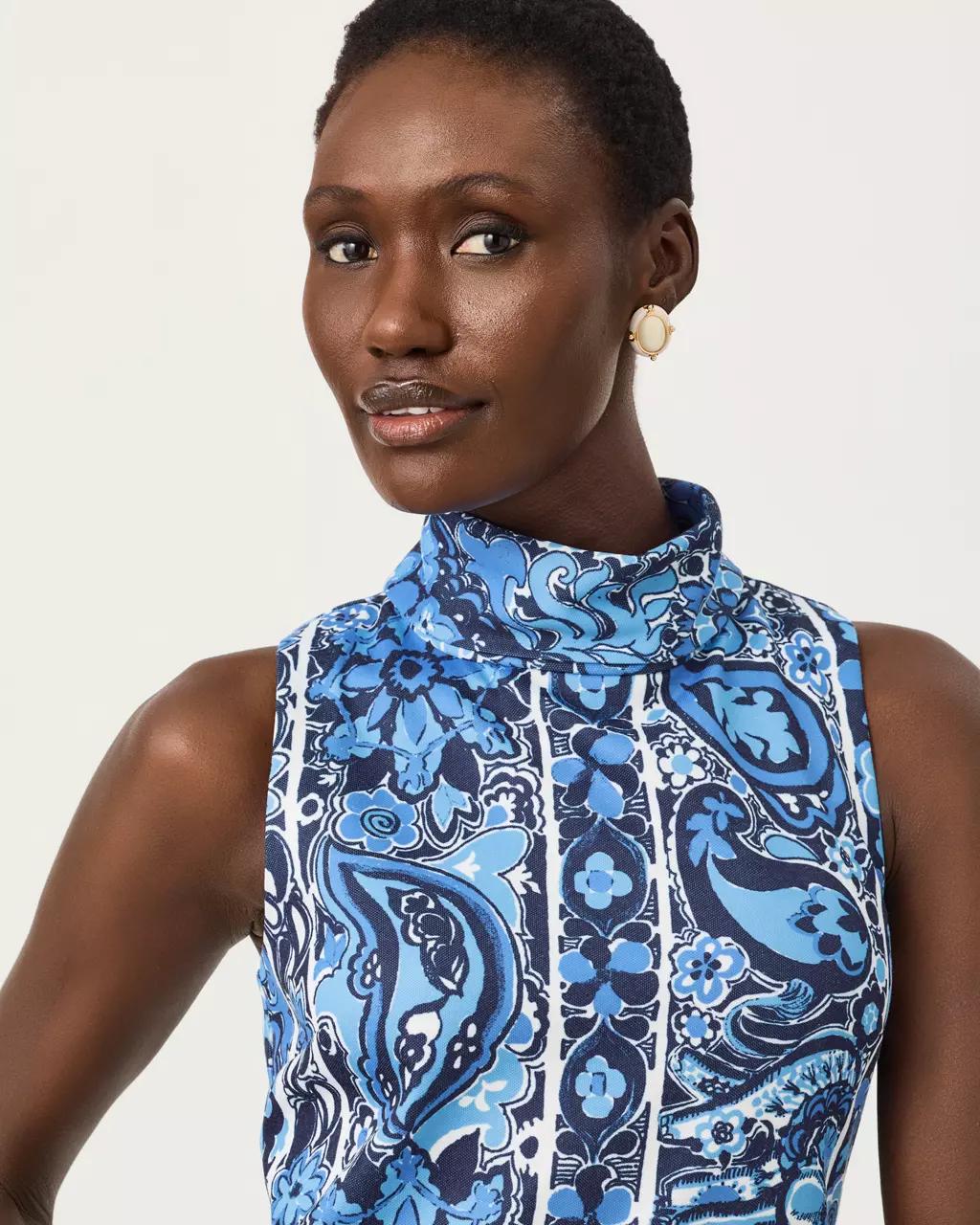 Lilly Pulitzer - Daisee Maxi Shift Dress - Low Tide Navy