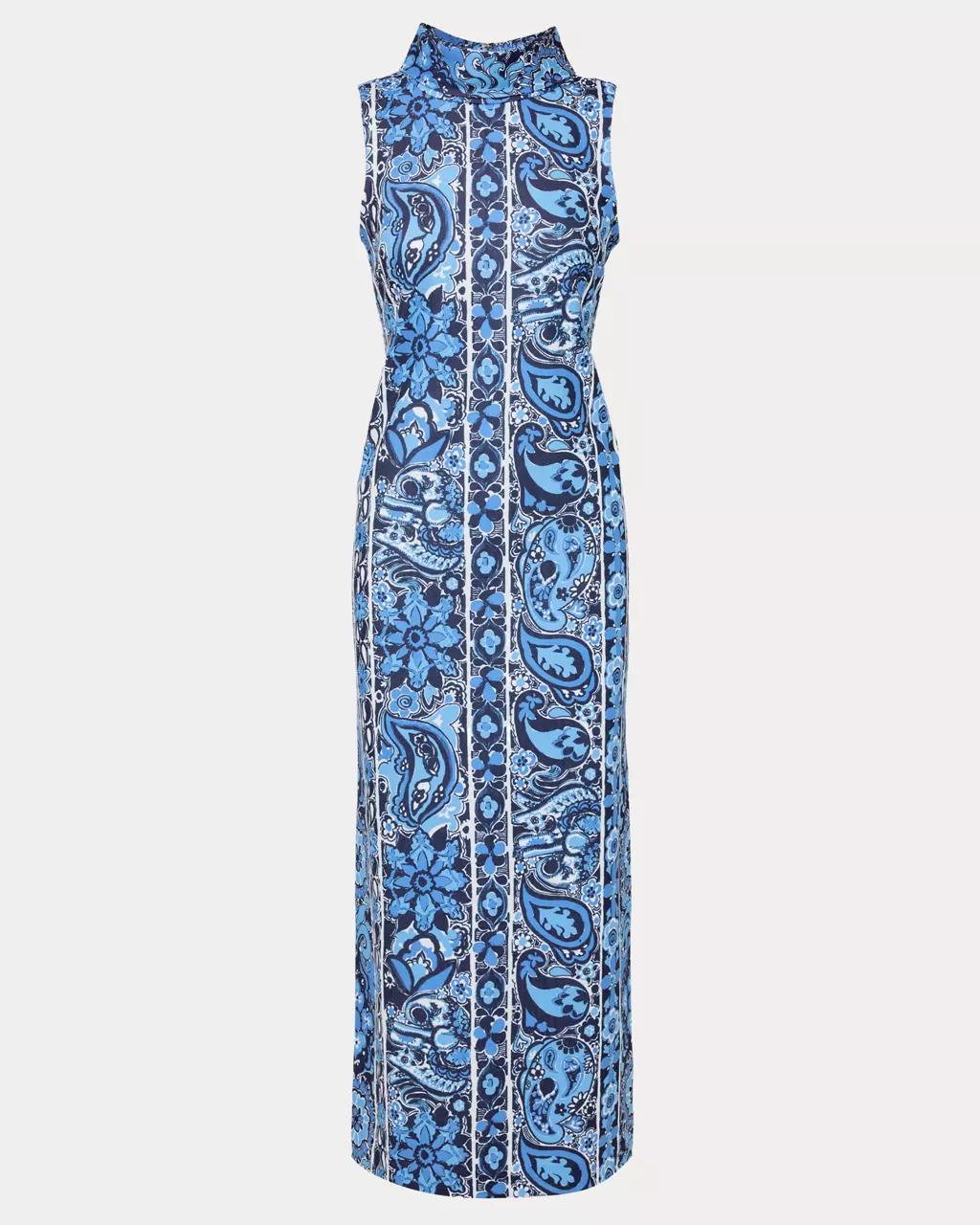 Lilly Pulitzer - Daisee Maxi Shift Dress - Low Tide Navy
