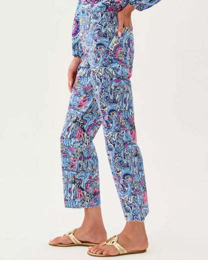 Lilly Pulitzer - 27" Harleen High Rise Crop Jean - Multi