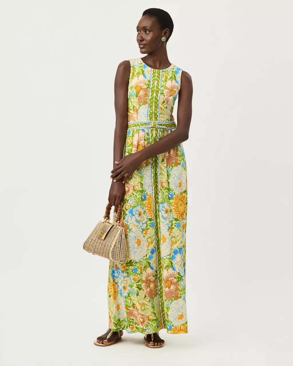 Lilly Pulitzer - UPF 50+ Rosaley Maxi Dress - Rutabaga