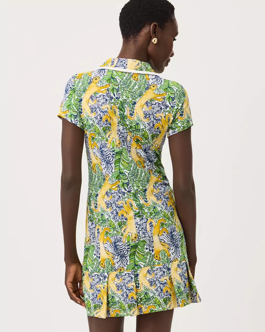 Lilly Pulitzer - UPF 50+ Luxletic Cayo Costa Pleated Dress - Multi