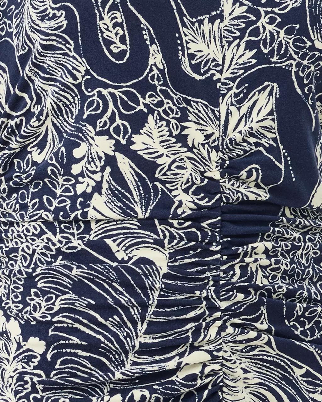 Lilly Pulitzer - UPF 50+ Alma Midi Dress - Low Tide Navy