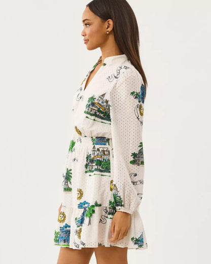 Lilly Pulitzer - Axton Eyelet Dress - Coconut