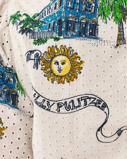 Lilly Pulitzer - Axton Eyelet Dress - Coconut