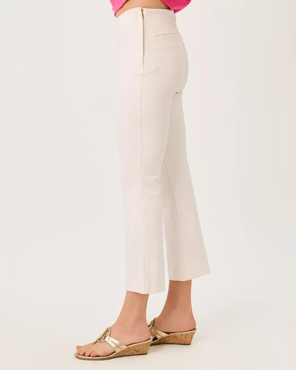Lilly Pulitzer - 26" Kynlee Bi-Stretch Pant - Coconut