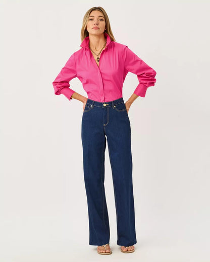 Lilly Pulitzer - The Tie Lilly Shirt - Pink Aster