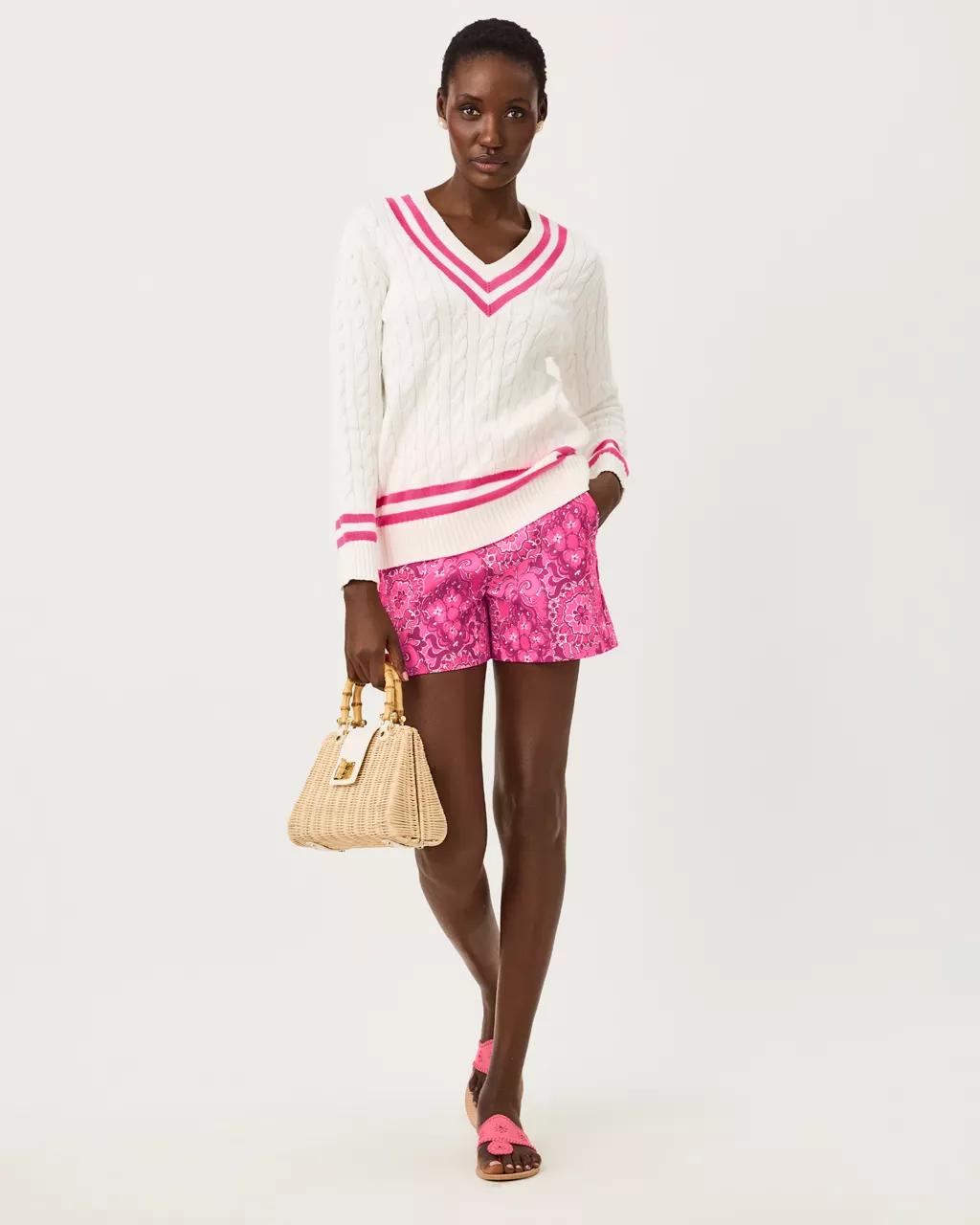 Lilly Pulitzer - Brockton Cotton Sweater - Coconut