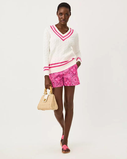 Lilly Pulitzer - Brockton Cotton Sweater - Coconut
