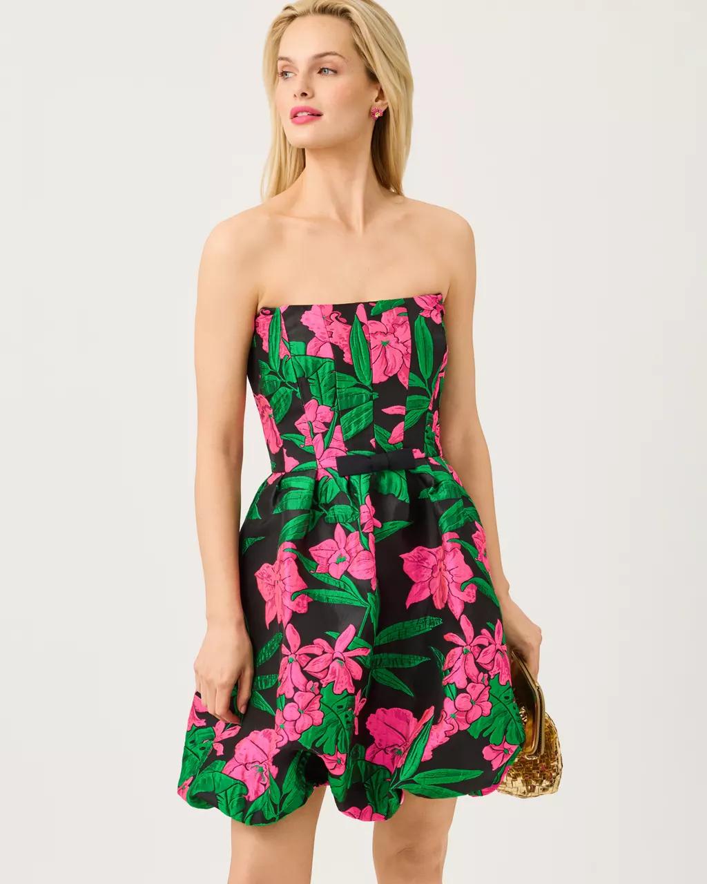 Lilly Pulitzer - Bowman Jacquard Dress - Noir