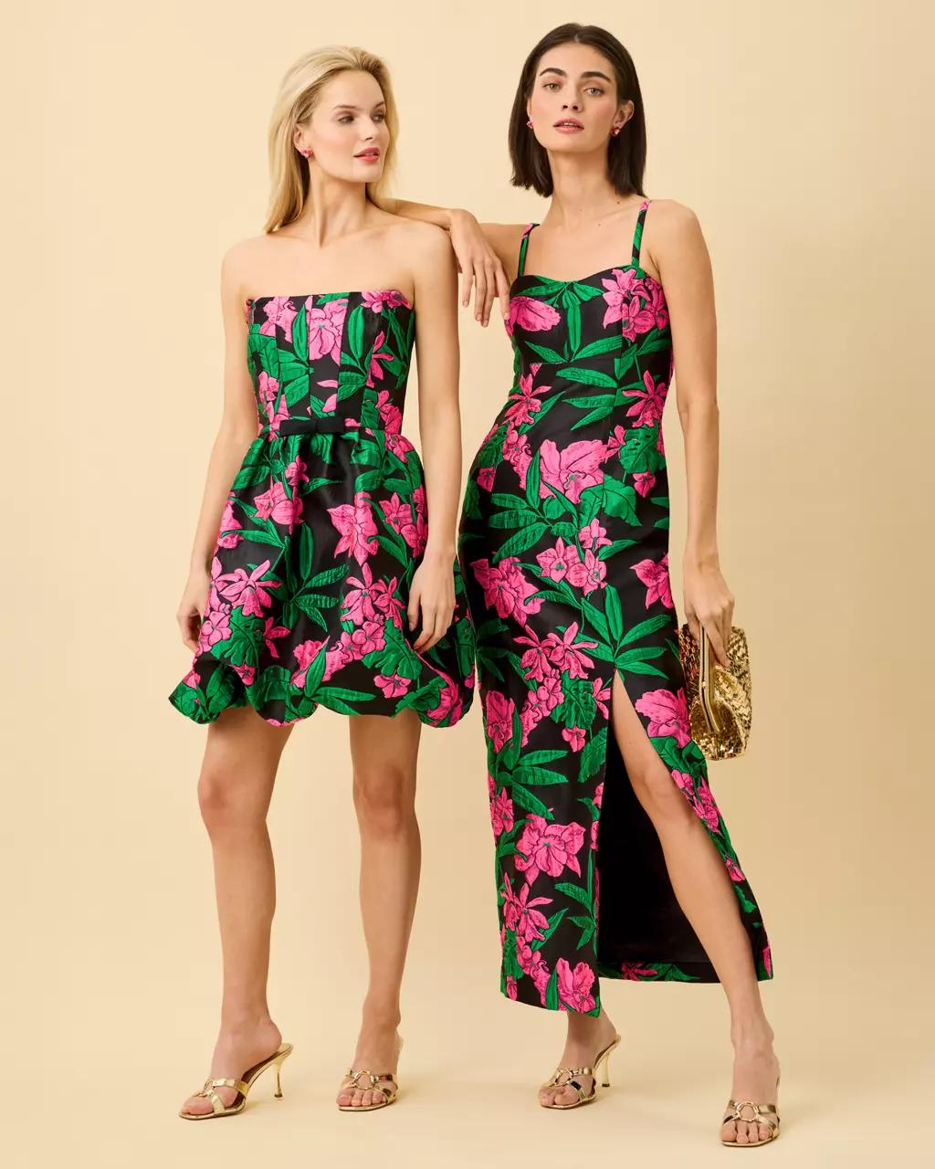 Lilly Pulitzer - Bowman Jacquard Dress - Noir