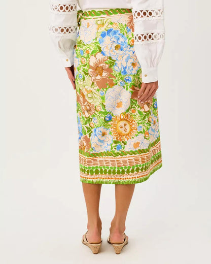 Lilly Pulitzer - Dustin Midi Skirt - Rutabaga