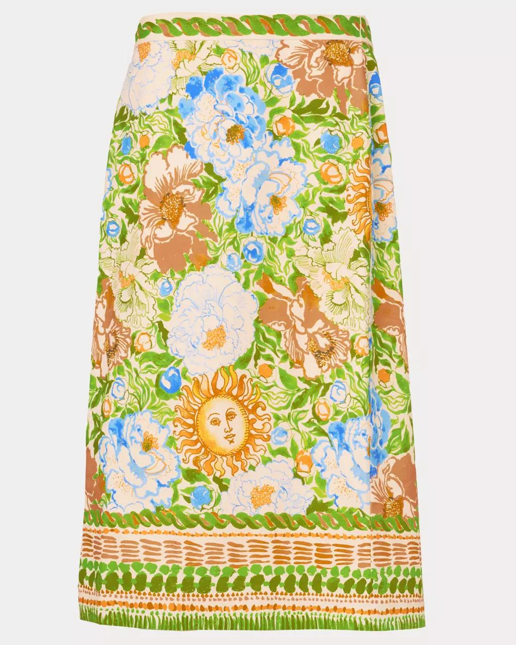 Lilly Pulitzer - Dustin Midi Skirt - Rutabaga
