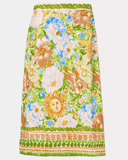 Lilly Pulitzer - Dustin Midi Skirt - Rutabaga