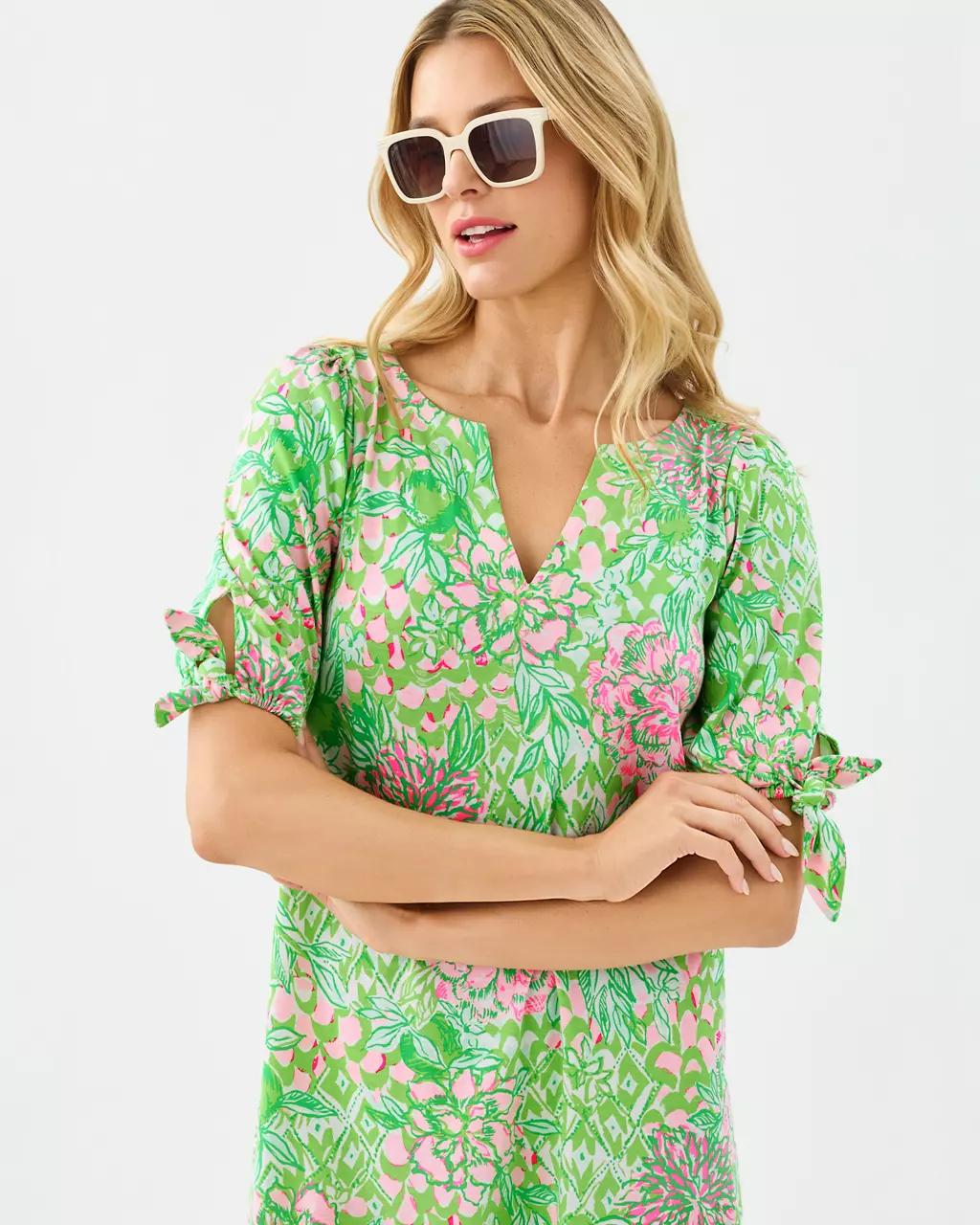 Lilly Pulitzer - Easley T-Shirt Dress - Fauna Green