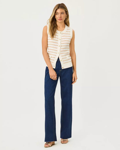 Lilly Pulitzer - Shayna Sweater Vest - Coconut