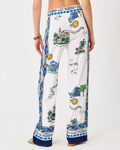 Lilly Pulitzer - 32" Bal Harbour Palazzo Pant - Coconut