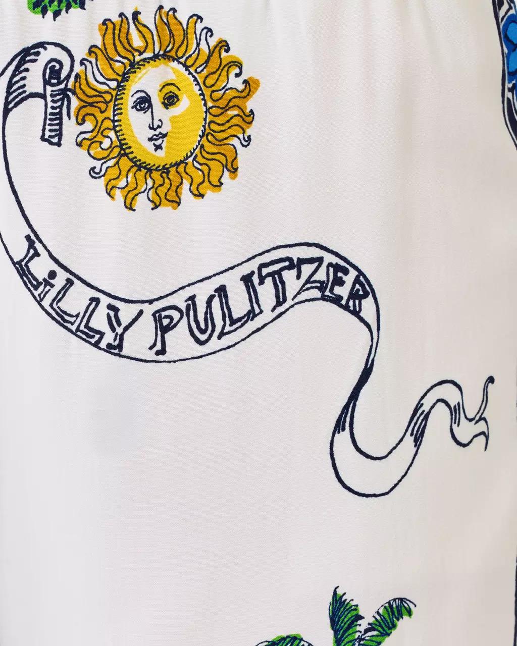 Lilly Pulitzer - 32" Bal Harbour Palazzo Pant - Coconut