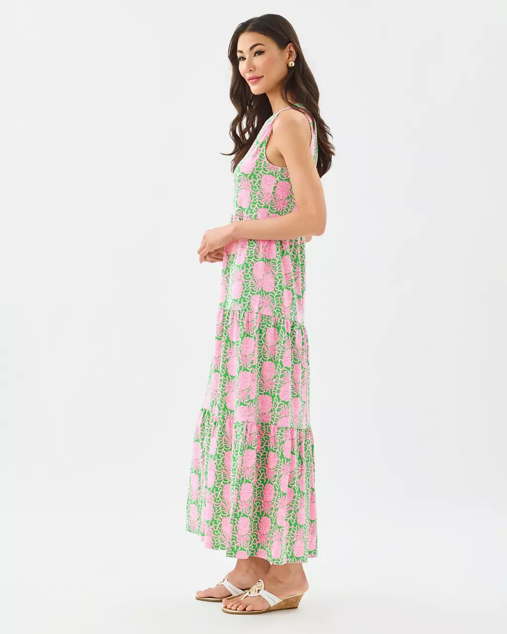 Lilly Pulitzer - Sydnee Maxi Dress - Fauna Green