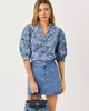 Indigo All Day Chambray Paisley Parade Pigment