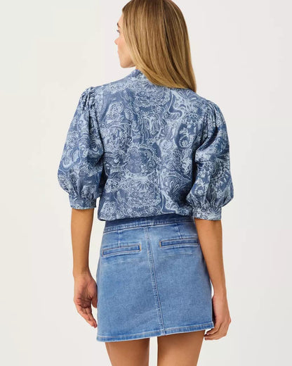 Lilly Pulitzer - Mialeigh Top - Indigo