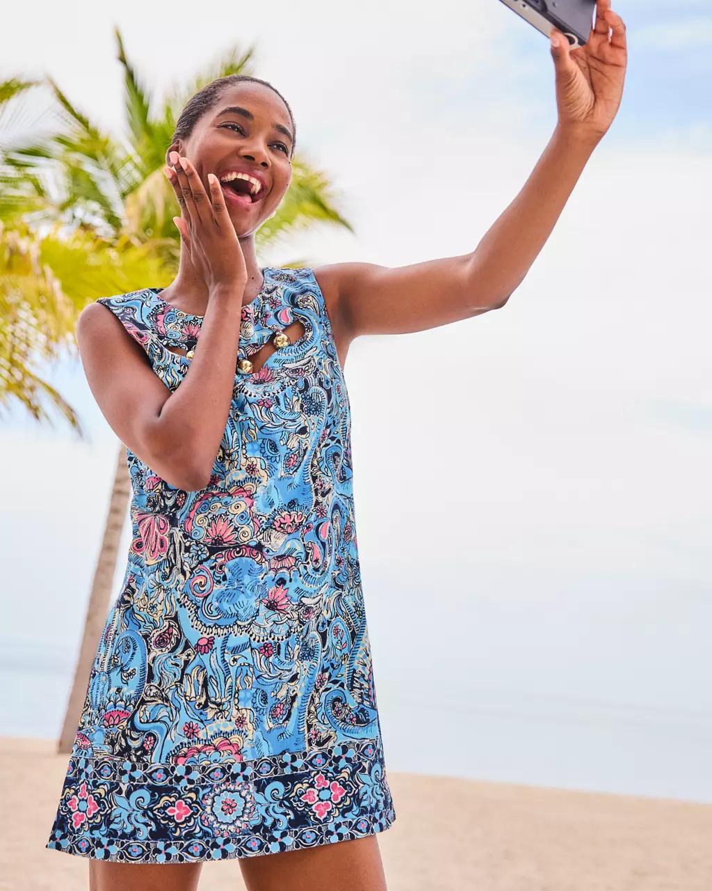 Lilly Pulitzer - Paloma Shift Romper - Multi