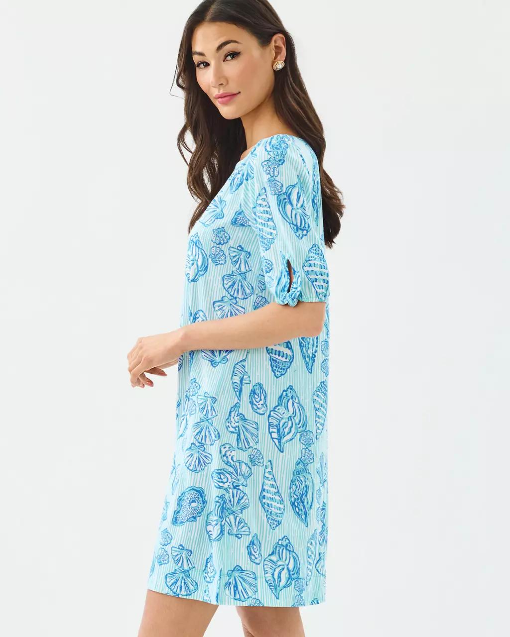 Lilly Pulitzer - Easley T-Shirt Dress - Fresh Water Blue